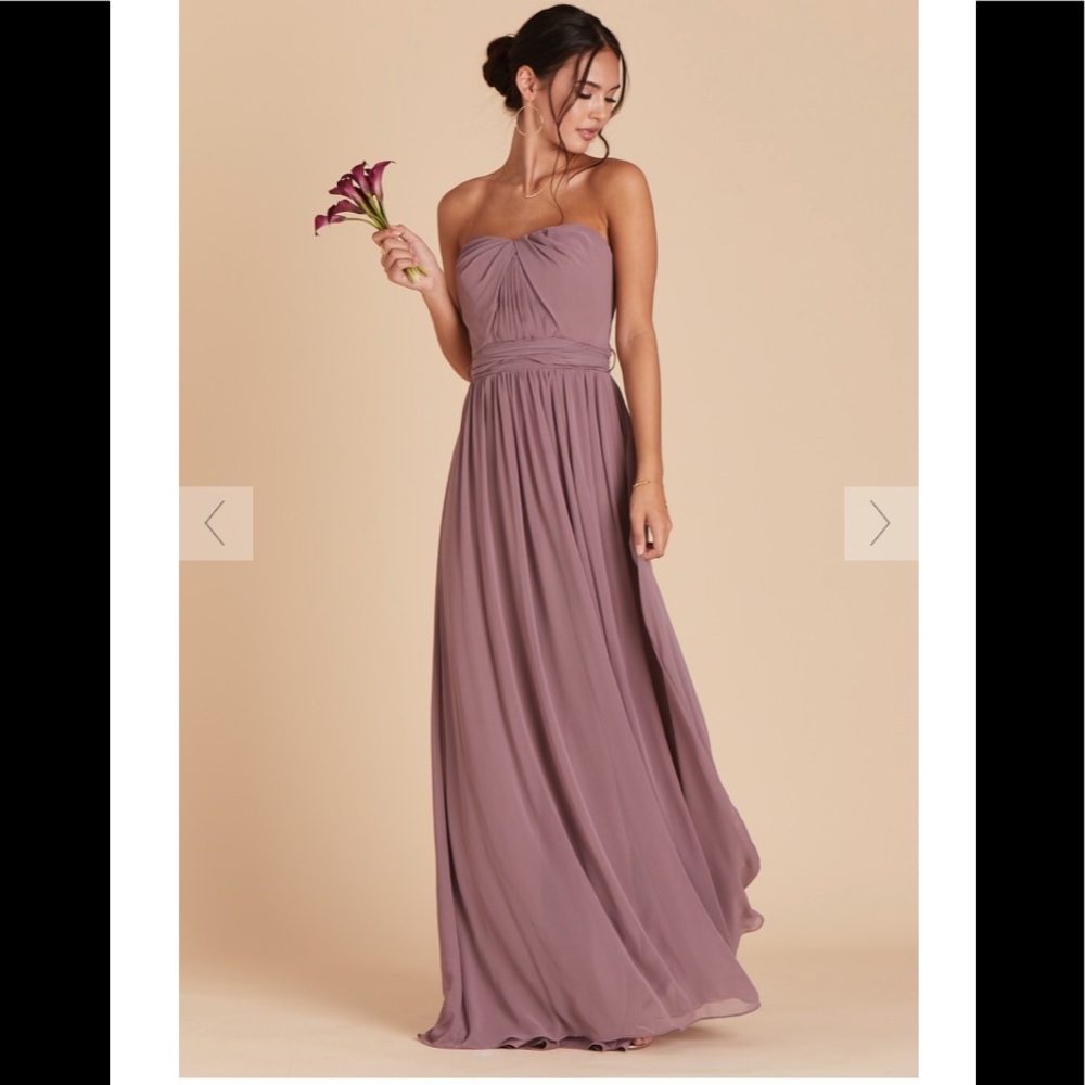 Birdy Grey Grace Convertible Dress, Dark Mauve S